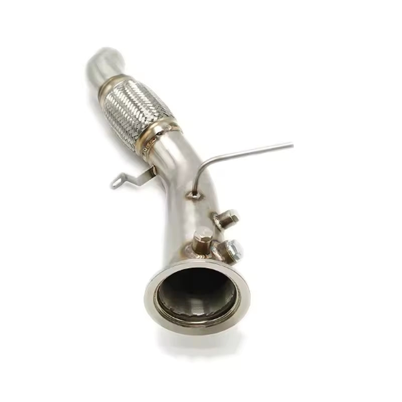 BMW E70 X5 35d M57N2 Stainless Steel Downpipe — Downpipe Only